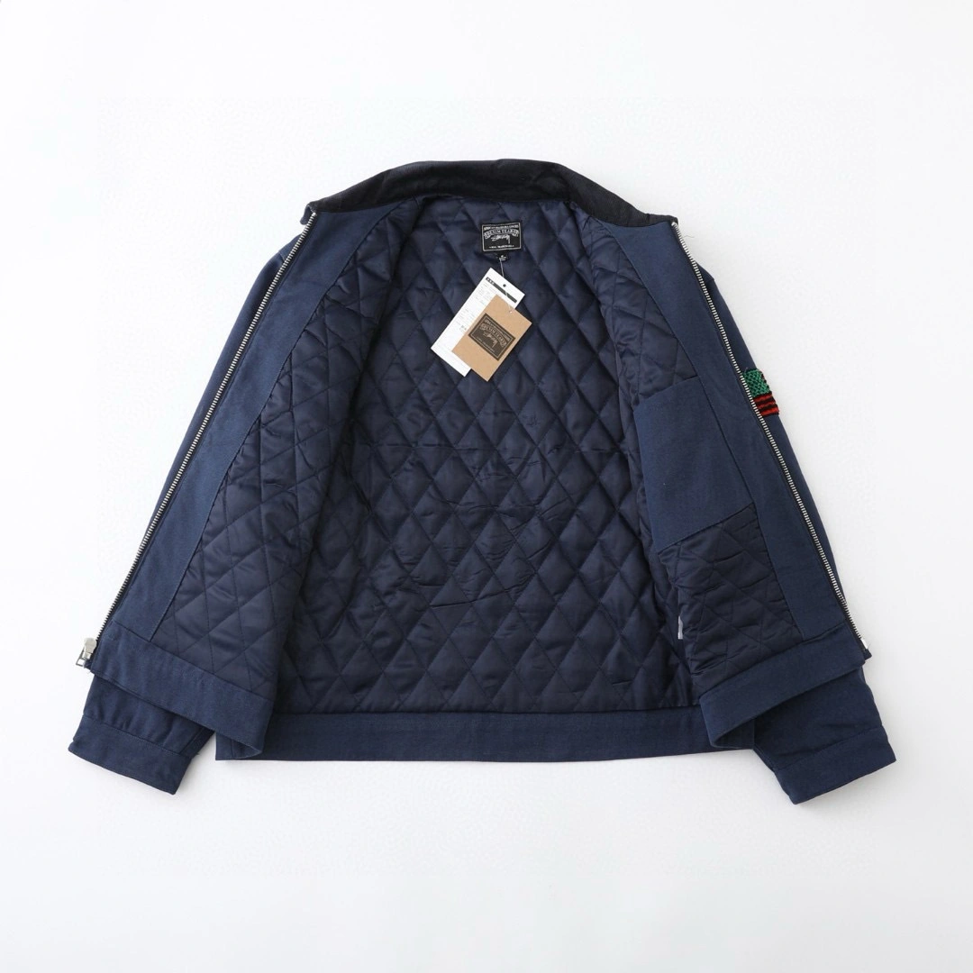 & wg.luxury-- St00 X Denim Tears 25SS Canvas Jacket embroidery item:E-F402E1517